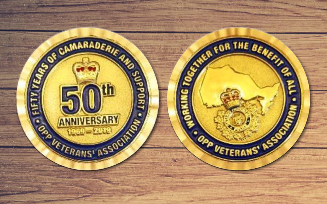 OPP 50th Anniversary Collectible Challenge Coins Available for Purchase