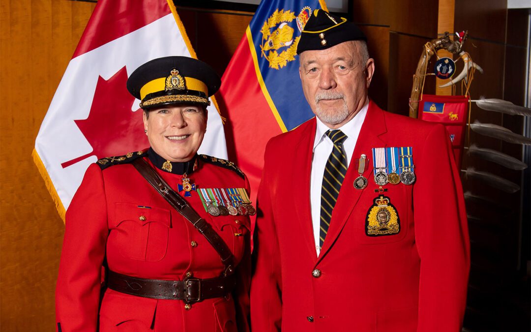 S/Sgt. (Retired) Jack Douglas Hearfield awarded Sovereign’s Medal for Volunteers by RCMP Commissioner